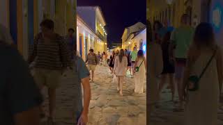 Noite no Centro Histórico de Paraty Rio de Janeiro [upl. by Gnivre]