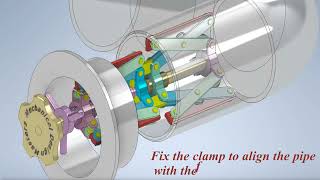 Mechanisms for Spider InterAlignment Clamp Welding  Mechanical Mechanisms  Mechanical Principles [upl. by Adian]