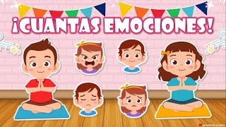 CUANTAS EMOCIONES Aprendo en casa  Aprendiendo en Familia [upl. by Beal443]