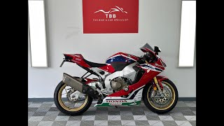 Honda CBR1000RR SP Fireblade BSB Ltd Edition 226 2018 6800 miles [upl. by Druci]