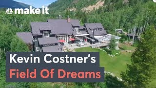 Inside Kevin Costners 250000 Per Week Aspen Estate [upl. by Aeiram]