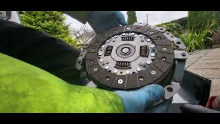 how to install a clutch alignment tool clutch kit 161 KIA Picanto [upl. by Nawj]