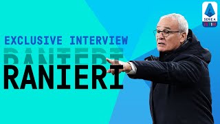 The Tinkerman  Claudio Ranieri  Exclusive Interview  Serie A TIM [upl. by Oballa]