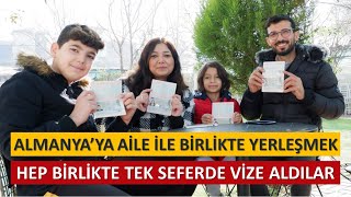 Almanyaya Aile İle Aynı Anda Yerleşmek  81a Aile Ön Onayı  Nitelikli Göç Yasası İle Tek Seferde [upl. by Orfield]