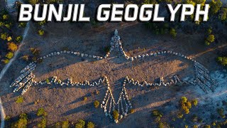 Bunjil Geoglyph  Wedgetailed Eagle by Andrew Rogers Symbol of the Indigenous Creator Spirit [upl. by Ecyor]