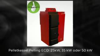 Thermoflux Set Pelletkessel Pelling ECO 25kW 35 kW oder 50 [upl. by Epilef]