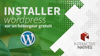 Installer Wordpress dans un hébergeur gratuit [upl. by Einnaffit381]