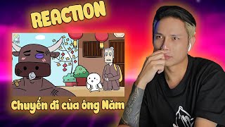 Neko Reaction Thỏ 7 màu  Chuyến đi của ông Năm [upl. by Htebazil]