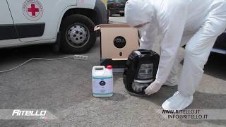 Disinfecting with the Ritello Total Cleaning System [upl. by Anrak855]