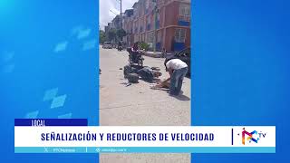 SEÑALIZACIÓN Y REDUCTORES DE VELOCIDAD [upl. by Ecnarwal735]