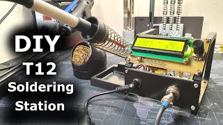 Make Your Own Soldering Station  DIY T12 Soldering Station [upl. by Semyaj148]