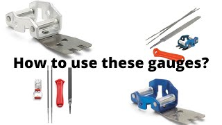 How to use the Husqvarna file gauges [upl. by Oisinoid]