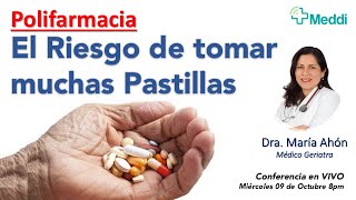 El Riesgo de Tomar muchas Medicinas POLIFARMACIA [upl. by Ecinahs]