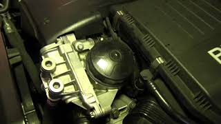 BMW Oil Leak Repair 951 200 3167 Temecula 2008 BMW 535i Oil Stand Gasket Leaking Oil Cooler Plate [upl. by Arluene]