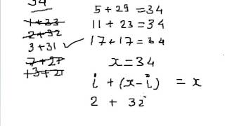 C program to express a number as a sum of two prime numbers [upl. by Althee]