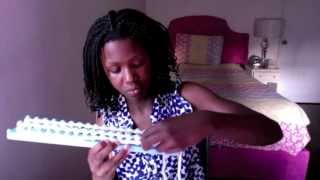 How to Knit a Blanket with a Loom [upl. by Nawud]