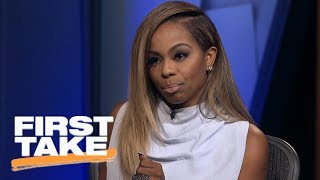 Josina Anderson analyzes Cam Newtons female comment to reporter  First Take  ESPN [upl. by Short]