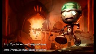 Sad Robot Amumu Voice  English  League of Legends [upl. by Airitak]