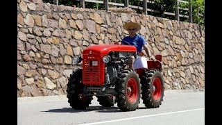 Prove  IN MARCIA RIDOTTA  Raduno trattori agricoli depoca  Val Cembra Trentino 2018 [upl. by Suanne494]