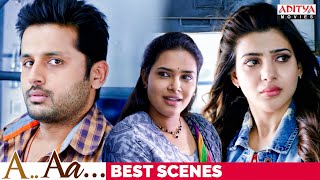 quotA Aaquot Movie Best Scenes  Nithiin Samantha Anupama  Trivikram  Aditya Movies [upl. by Ary]