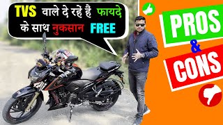 TVS Apache RTR 200 4V BS6 Pros And Cons 🔥🏍 More Advantages Than Disadvantages 🔥🔥 [upl. by Tannie]