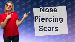 How to remove nose piercing hole scar [upl. by Arawaj]