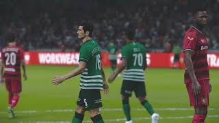 Ferencvaros vs Bayer Leverkusen Game play [upl. by Ahsaelat]