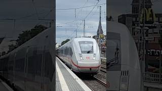 Reisen im ICE4😌 documentary review ice fyp deutschebahn travel ice4 doku germany railway [upl. by Enois]