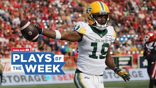 CFL Plays of the Week  Week 13 2024 [upl. by Akehsal]