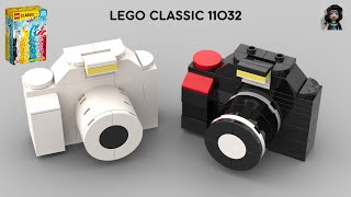 2 PHOTO CAMERAS Lego classic 11032 ideas How to build [upl. by Petulah]