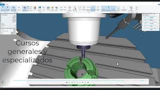 Cimco Verifiy for Mastercam Multiaxis simulation [upl. by Adin682]