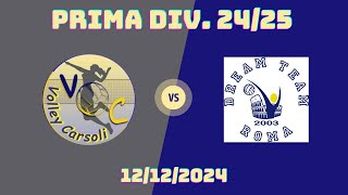 CARSOLI VS DTR ROMA [upl. by Langley]