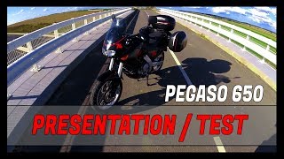 APRILIA PEGASO 650 2001  LA MOTO A TOUT FAIRE [upl. by Haukom]