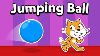 Making Jumping Ball Game in 3 Minutes Scratch tutorials Ep 1 [upl. by Bernardi]