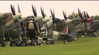 Battle of Britain Air Show In Duxford  Forces TV [upl. by Rehtse]