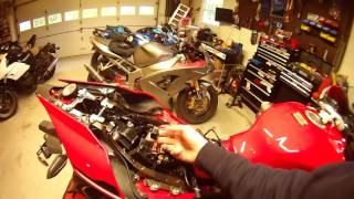 GPS Tracker Device Install On A Motorcycle [upl. by Shafer591]