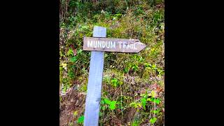 Mundum trail trekking explorethebeautyofnature wedharane [upl. by Dranyam]