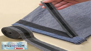 1pc IronOn Hemming Tape For Shortening Jeans Trousers Clothes Skirts And Diy Review [upl. by Goles]