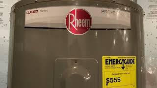 Rheem Water Heater RUSTED OUT in 6 years  Did Rheem make it right [upl. by Llehsar]