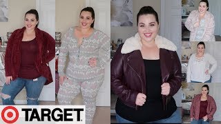 Target FallWinter TryOn Haul 🍁 Plus Size Fashion [upl. by Nwahsyd661]