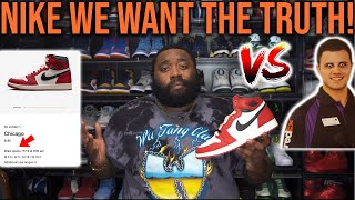 IS NIKE TELLING THE TRUTH ABOUT SNKRS EA SNKRS APP AIR JORDAN 1 LOST AND FOUND GAME CHANGER [upl. by Fezoj]