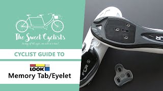 Cyclist guide to installing Look Keo cleats using the Look Memory Eyelet and Look Memory Tab [upl. by Ahtaga866]