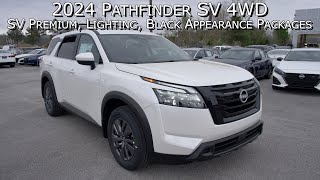 2024 Nissan Pathfinder SV 4WD w Premium Lighting amp Black Appearance PackagesNissan of Cookeville [upl. by Eedahs]