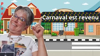 Poésie  Carnaval est revenu de Jean NatyBoyer [upl. by Yla676]