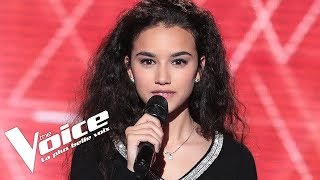 Yves Montand  Les feuilles mortes  Lilya  The Voice France 2018  Blind Audition [upl. by Tonkin]