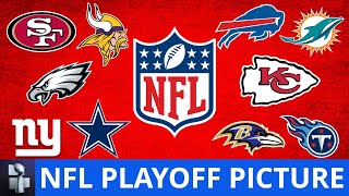 NFL Playoff Picture AFC amp NFC Clinching Scenarios amp Standings Entering Week 13 Of 2022 NFL Season [upl. by Jermayne]