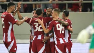 Olympiacos FC vs Sporting Braga 30 RESUMO amp Highlights  Liga dos Campeões UEFA 2024 [upl. by Landers]