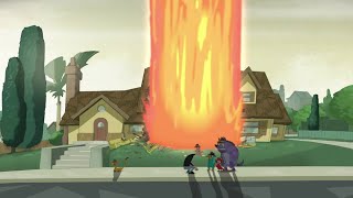 Phineas and Ferb The OWCA Files  Flynn Fletcher House Destroyed CLIP [upl. by Ahsienek]