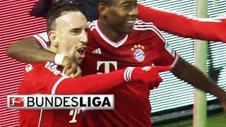 Bayerns Ribery Scores Two Goals in 70 Bremen Thrashing [upl. by Eiboh]