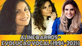 Aline Barros  EVOLUÇÃO VOCAL 19942021 Márcio Guerra reage [upl. by Eirroc]